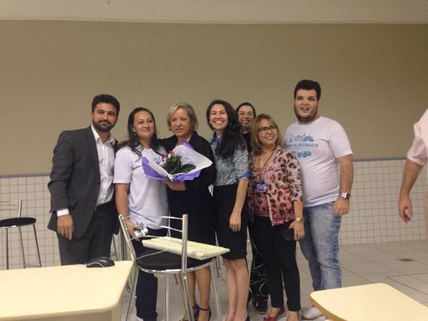 ABEn-DF na Semana Basileira de Enfermagem da Uniplan Aguas Claras - 12/05 Noite - Diretora Daniela Martins